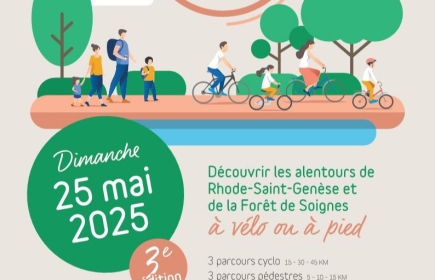 Venez nous rejoindre nombreux pour découvrir les alentours de Rhode-Saint-Genèse et de la Forêt de Soignes, à vélo ou à pied !